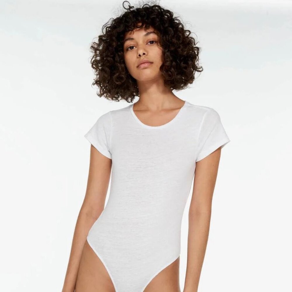 Re/Done 1960's Bodysuit - White
